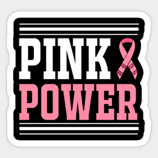 Pink Power T Shirt For Women Men Sticker